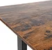SuperHandy Electric Standing Desk, 48" x 30", Rustic Wood - GUT149