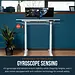 SuperHandy Electric Standing Desk, 48" x 30", Pristine White - GUT151