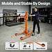 SuperHandy Portable Hydraulic Crane Lift, Tool-Free Disassembly - GUO147
