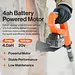 SuperHandy Electric Snow Thrower, 20V 4Ah Battery, 10" Clearing Width - GUT132