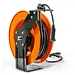 SuperHandy Steel Extension Cord Reel, 12AWG, 80 ft - GUR071