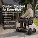 SuperHandy Passport Flex 4-Wheel Mobility Scooter, Quick-Disassembly Aluminum Frame - GUT204