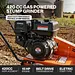 SuperHandy 15HP Gas Stump Grinder with Electric Start & Sweep Function, 420cc - GUO152