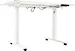 SuperHandy Electric Standing Desk, 48" x 30", Pristine White - GUT151