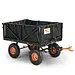 SuperHandy Towable Garden Cart with Quick Dump, 10" Tires - GUO109