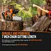 SuperHandy Electric Mini Chainsaw, 20V 2Ah Battery - GUT072