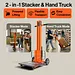 SuperHandy Powered Lift Hand Truck & Load Positioner, 220 lb Capacity - GUO161