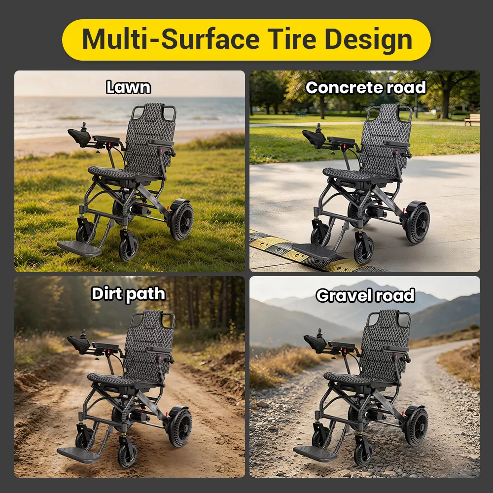 EASWE A10 lightweight folding electric wheelchair