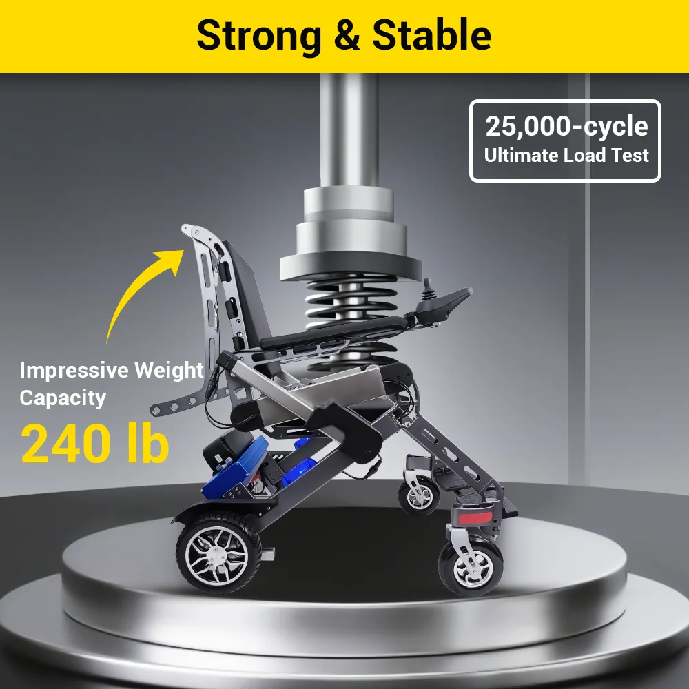 EASWE S10 standing electric wheelchair with assisted standing lift