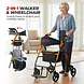 Metro Mobility M913P 2-in-1 Rollator