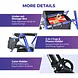 Metro Mobility M913P 2-in-1 Rollator