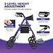Metro Mobility M913P 2-in-1 Rollator