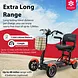 Bangeran Premium Wide Seat Smart Mobility Scooter