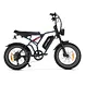 HappyRun Tank G60 Pro Moped-Style Off-Road Electric Bike (UL 2849 Certified)