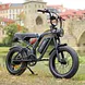 HappyRun Tank G60 Pro Moped-Style Off-Road Electric Bike (UL 2849 Certified)