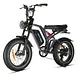 HappyRun Tank G60 Pro Moped-Style Off-Road Electric Bike (UL 2849 Certified)