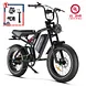 HappyRun Tank G60 Pro Moped-Style Off-Road Electric Bike (UL 2849 Certified)