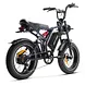 HappyRun Tank G60 Pro Moped-Style Off-Road Electric Bike (UL 2849 Certified)