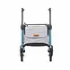 Rollz Flow Lightweight Aluminum Rollator Walker with Seat