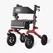 Vocic Z57 All-Terrain Outdoor Rollator with 12" Wheels