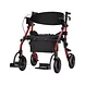 Vocic Z59 Heavy-Duty Bariatric 2-in-1 Rollator & Transport Chair