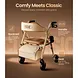 Vocic Z63 Adjusta-Speed Rollator Walker with Adjustable Resistance