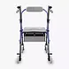 Vocic Z11 Standard Rollator Walker with Padded Seat