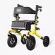 Vocic Z57 All-Terrain Outdoor Rollator with 12" Wheels
