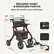 Vocic Z51 Shift Combo 2-in-1 Rollator & Transport Chair