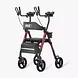 Vocic Z22 Upright Rollator Walker with Adjustable Armrests