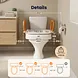 Vocic AX12 Pro Comfort Steady Electric Toilet Seat Lift with Hand Controller