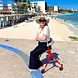 Vocic Z35 PackGo Foldable Lightweight Rollator Walker
