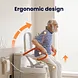 Vocic AX12 Pro Comfort Steady Electric Toilet Seat Lift with Hand Controller
