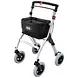 Vocic Z32 Slim Foldable Indoor Rollator for Small Spaces