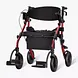 Vocic Z59 Heavy-Duty Bariatric 2-in-1 Rollator & Transport Chair