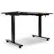 SuperHandy Electric Standing Desk, 48" x 30", Rustic Wood - GUT149