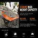 SuperHandy Electric Wheelbarrow, 24V 12Ah Battery, 330 lb Capacity - GUO087