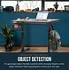 SuperHandy Electric Standing Desk, 48" x 30", Rustic Wood - GUT149