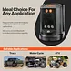 SuperHandy Automatic Tire Inflator for Cars, Trucks & Off-Road Vehicles - GUT160