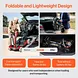 SuperHandy Passport Flex 4-Wheel Mobility Scooter, Quick-Disassembly Aluminum Frame - GUT204