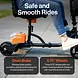 SuperHandy Passport 3-Wheel Foldable Travel Mobility Scooter, 48V 2Ah Battery - GUT184