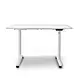 SuperHandy Electric Standing Desk, 48" x 30", Pristine White - GUT151