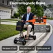 SuperHandy Passport Flex 4-Wheel Mobility Scooter, Quick-Disassembly Aluminum Frame - GUT204