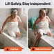 SuperHandy Portable Inflatable Bath Lift Cushion - GUT194