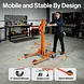 SuperHandy Portable Hydraulic Crane Lift, Tool-Free Disassembly - GUO147