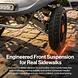 SuperHandy Passport Flex 4-Wheel Mobility Scooter, Quick-Disassembly Aluminum Frame - GUT204