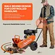 SuperHandy 15HP Gas Powered Stump Grinder, 420cc, 8 Carbide Teeth - GUO151