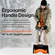 SuperHandy Electric Snow Thrower, 20V 4Ah Battery, 10" Clearing Width - GUT132