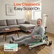 SuperHandy Transfer Floor Lift, Sit-to-Stand & Floor Lift, 500 lb Capacity - GUT201