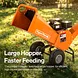 SuperHandy Compact Wood Chipper, 7HP 212cc, 3" Max Branch Capacity - GUO074